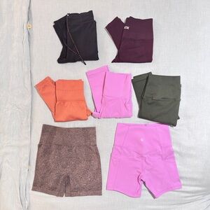 BUNDLE DEAL / Variety of Petite Activewear Bottoms (full description below)